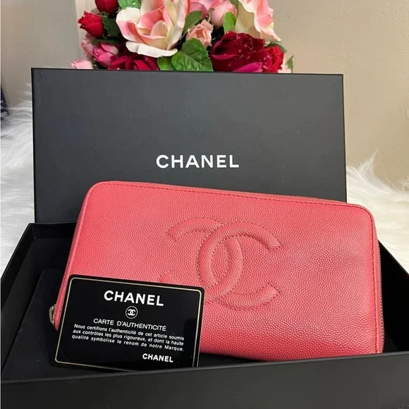 Sold🎀CHANEL Caviar Long Zippy Wallet🎀 - Picture 3 of 16